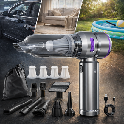 TurboVac Mini – Kabelloser Mini-Handstaubsauger